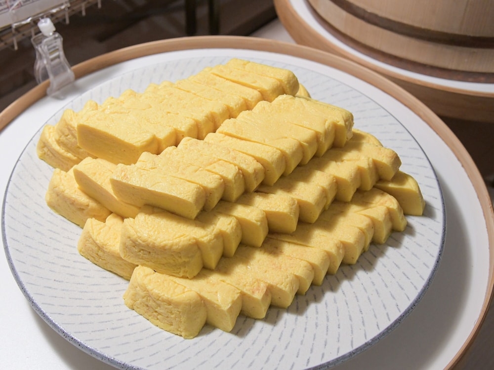 뷔페 아침 식사