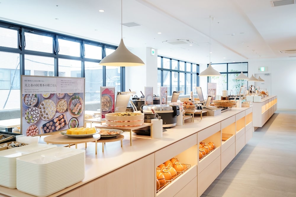 뷔페 아침 식사