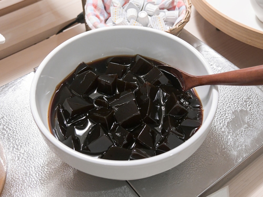 뷔페 아침 식사