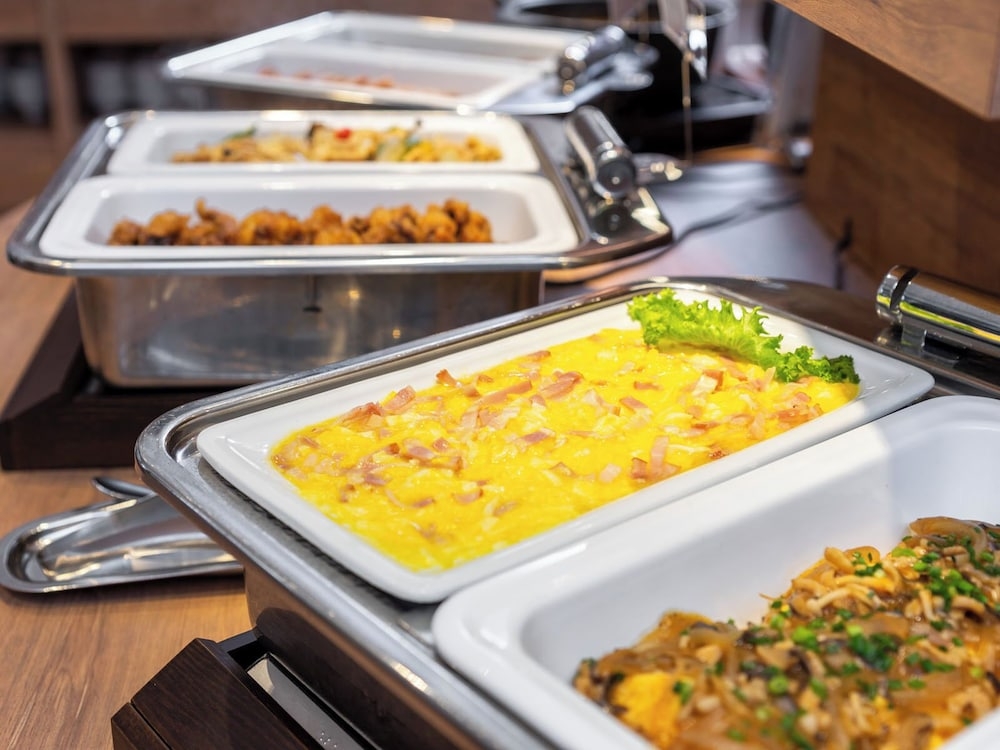 뷔페 아침 식사