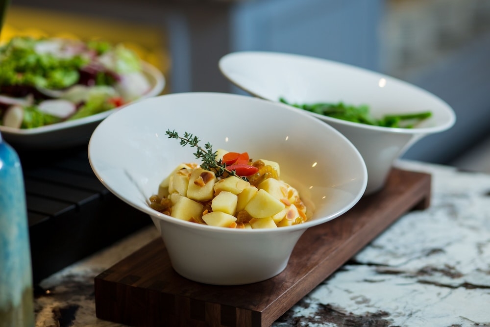 뷔페 아침 식사