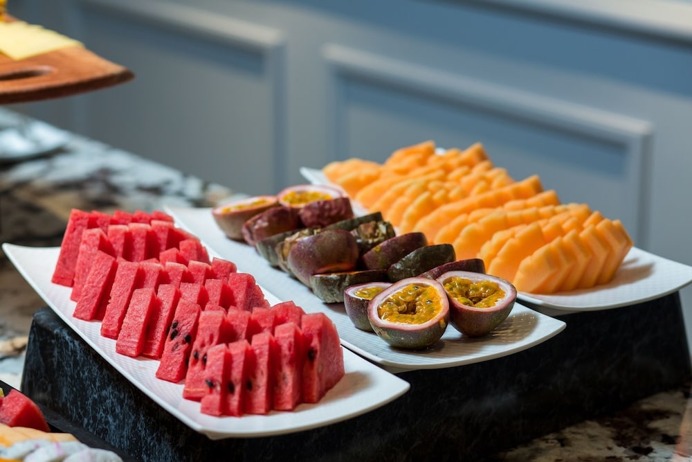 뷔페 아침 식사