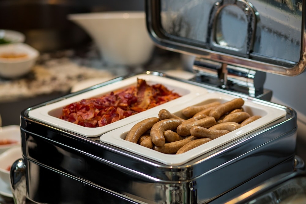 뷔페 아침 식사