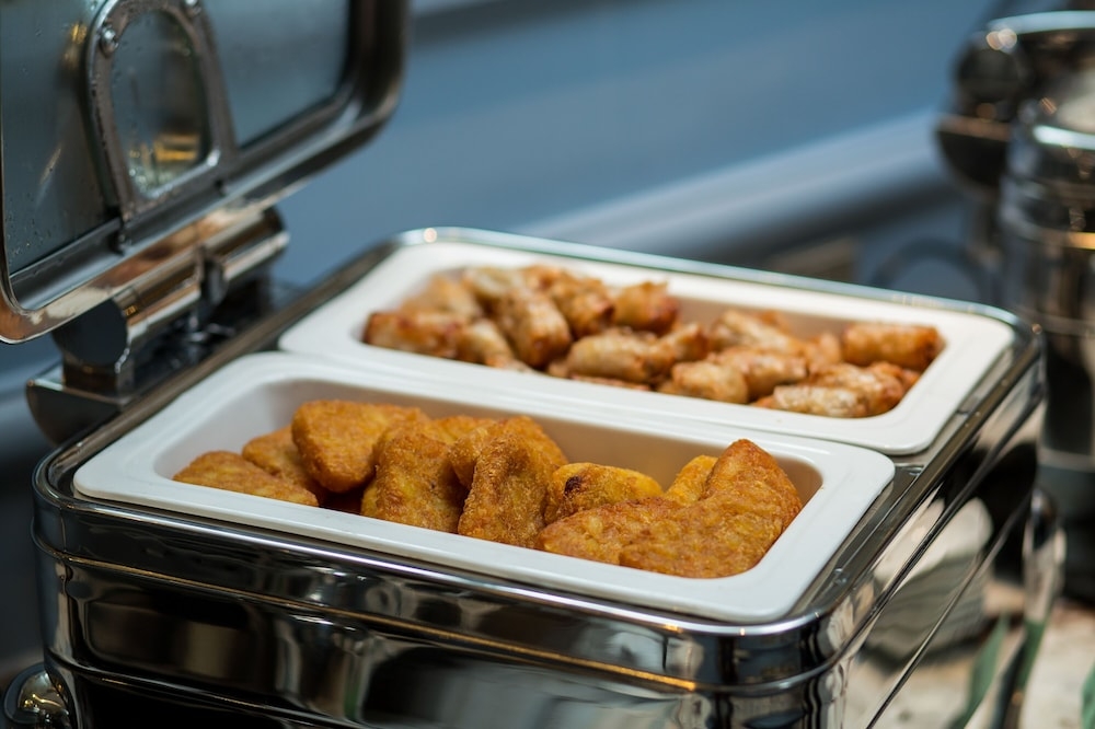 뷔페 아침 식사