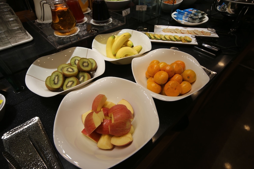 뷔페 아침 식사