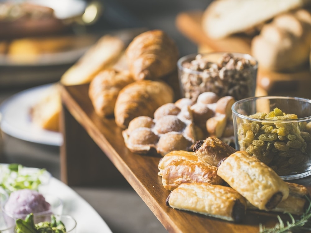 뷔페 아침 식사