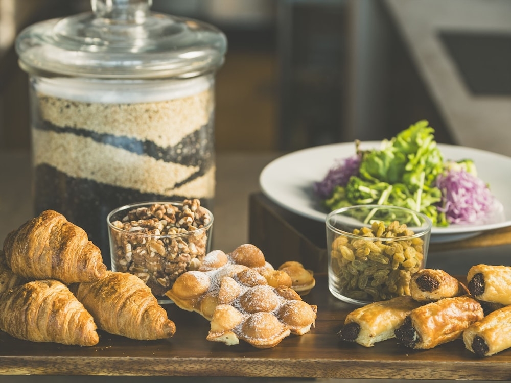 뷔페 아침 식사