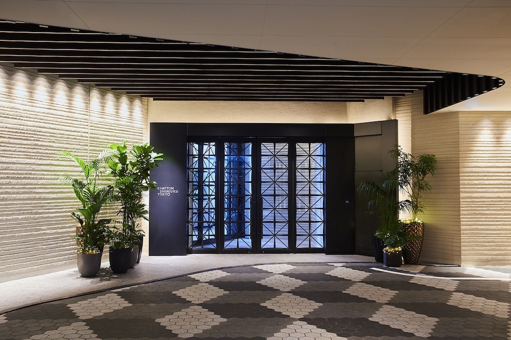 숙박 시설 입구