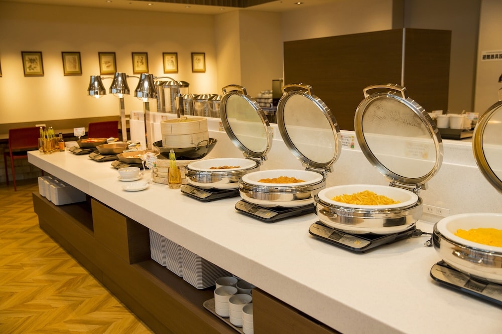 뷔페 아침 식사