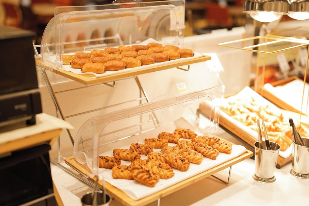 뷔페 아침 식사