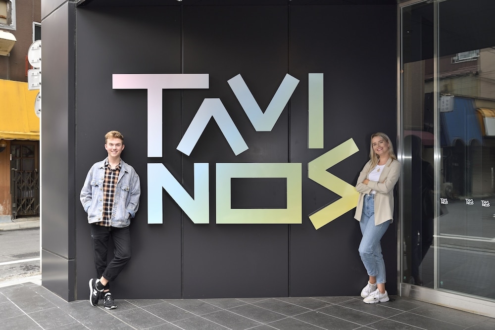 숙박 시설 입구