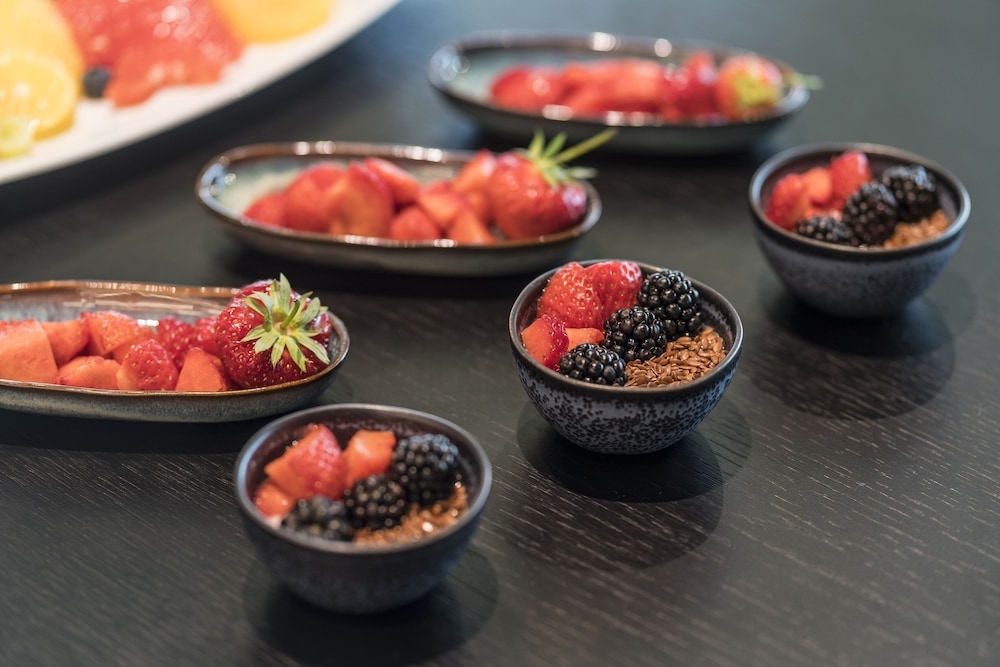 뷔페 아침 식사