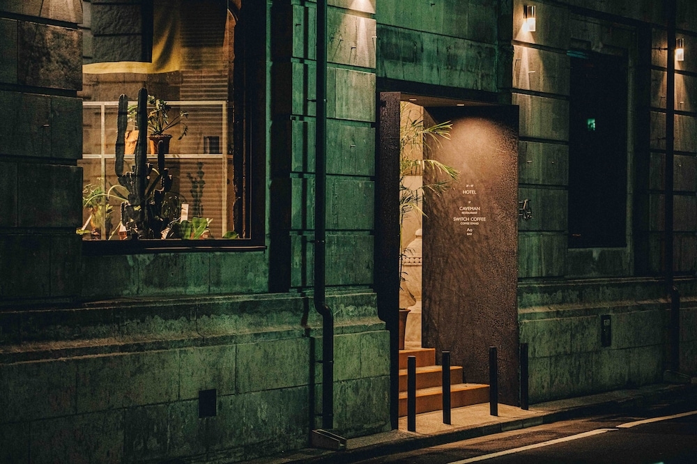 숙박 시설 입구