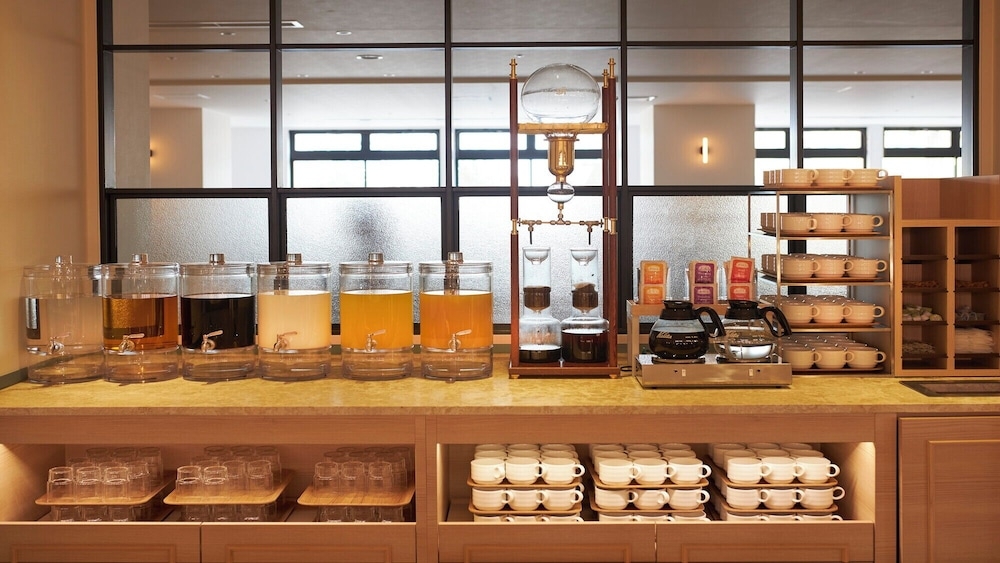 뷔페 아침 식사