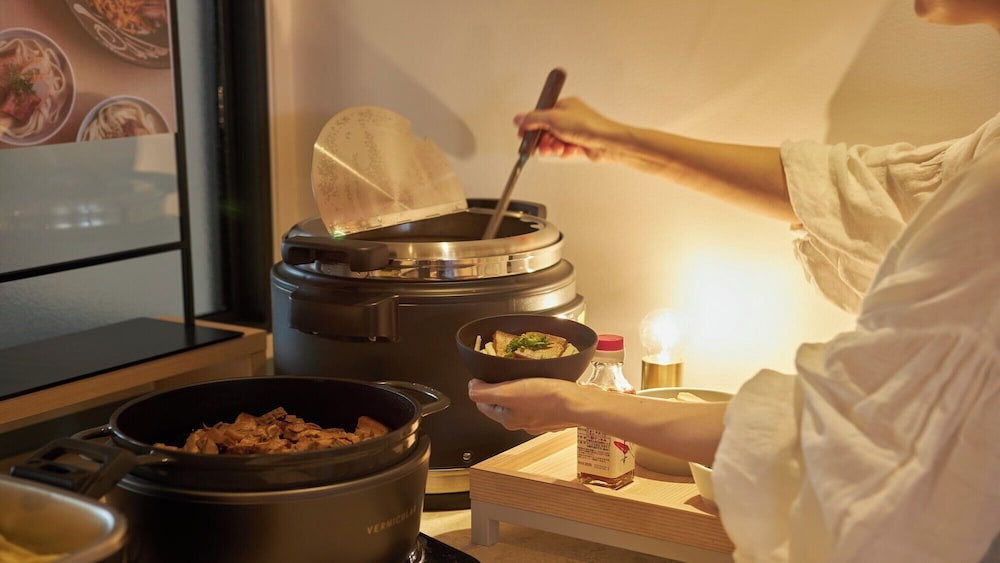 뷔페 아침 식사