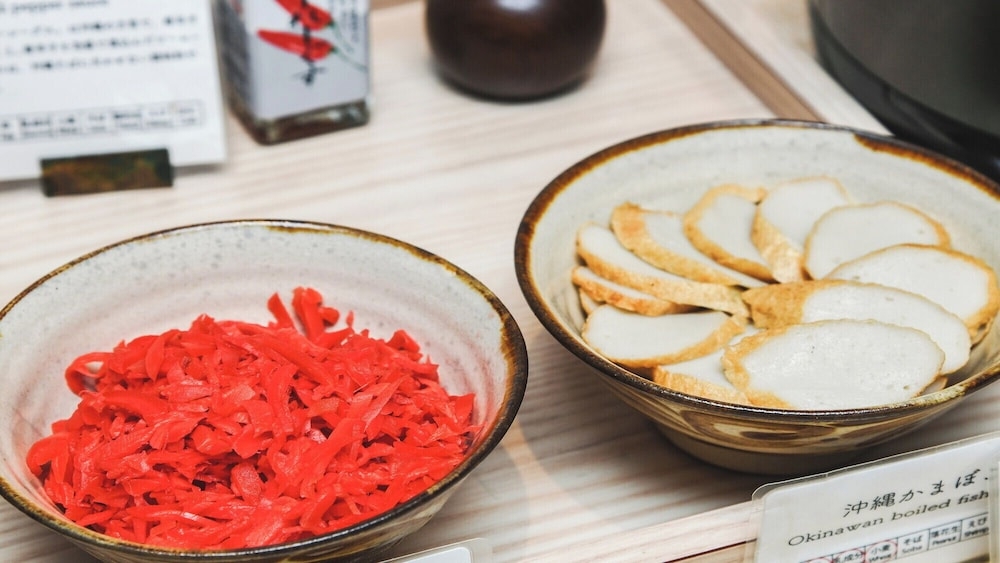 뷔페 아침 식사