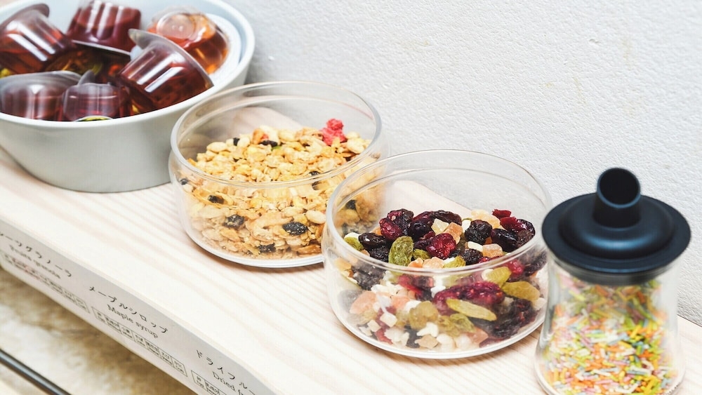 뷔페 아침 식사