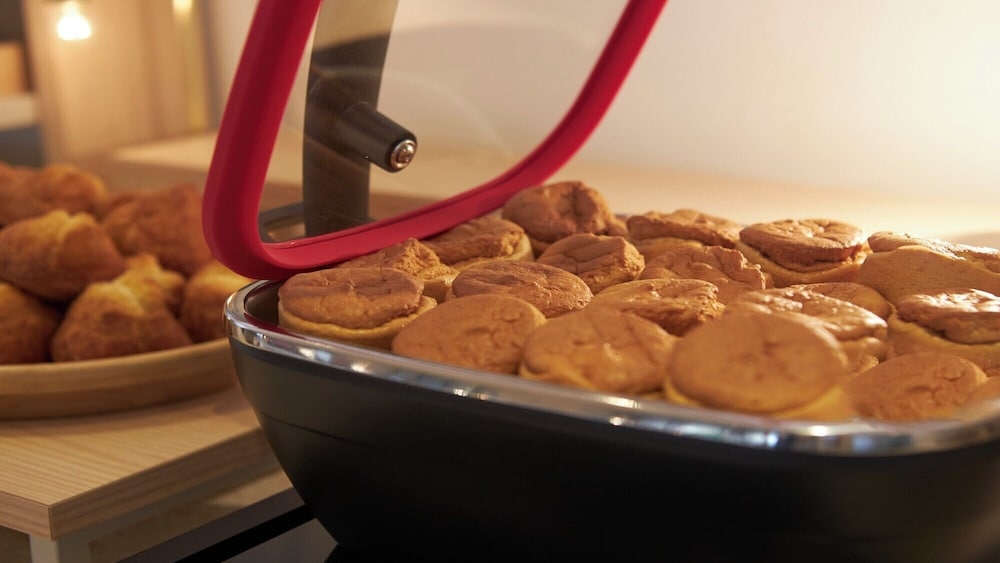 뷔페 아침 식사