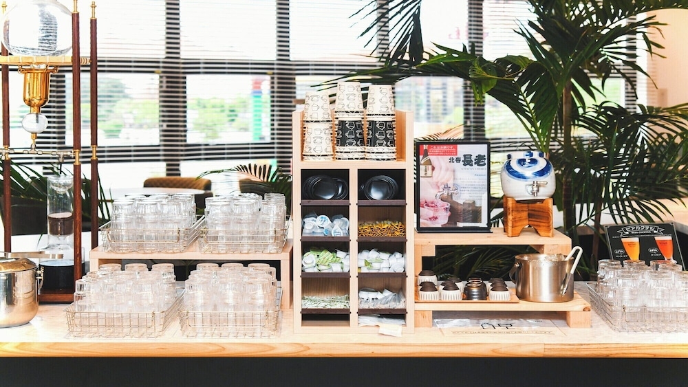 뷔페 아침 식사