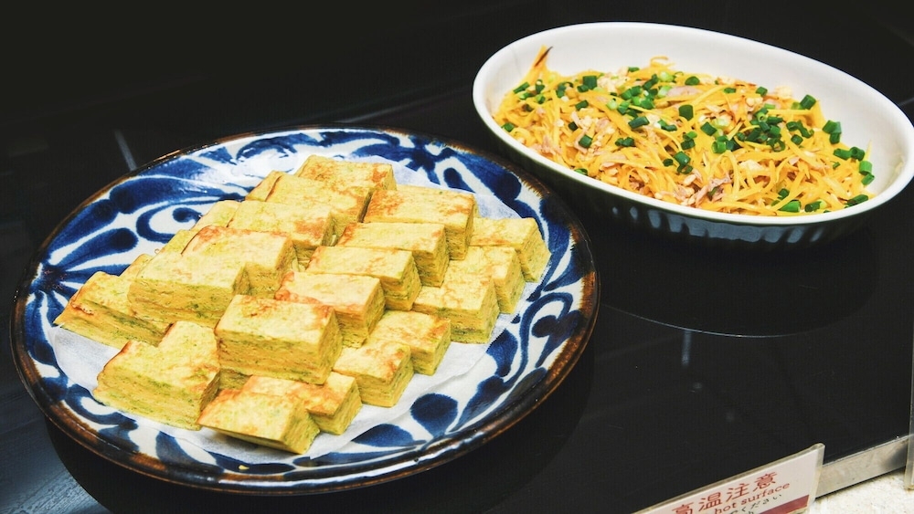 뷔페 아침 식사