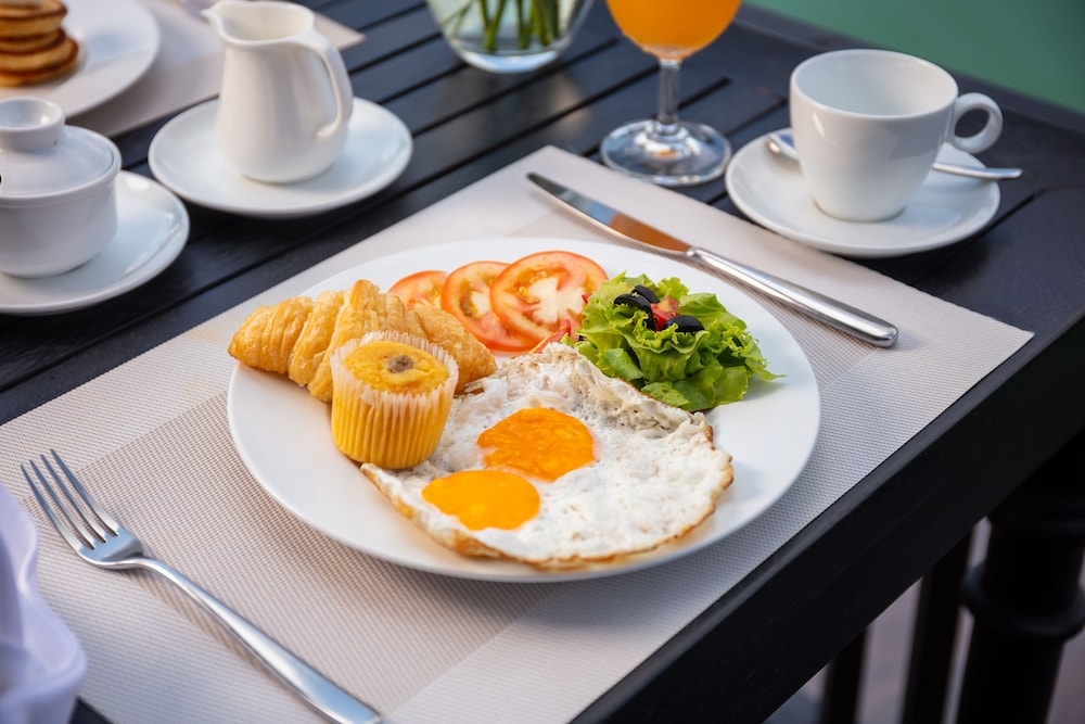 뷔페 아침 식사