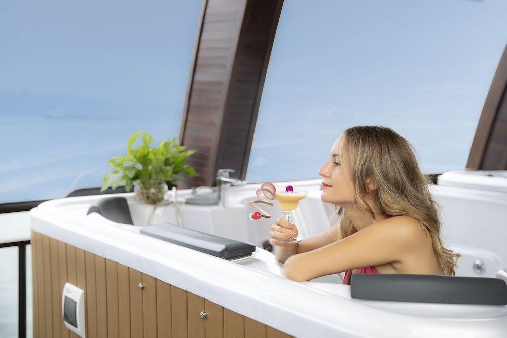 야외 스파 욕조