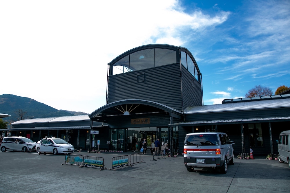 숙박 시설에서 보는 시내 전망