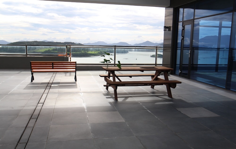 객실에서 보이는 전망