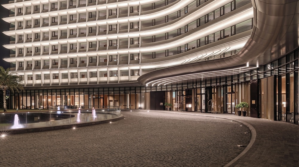 숙박 시설 입구