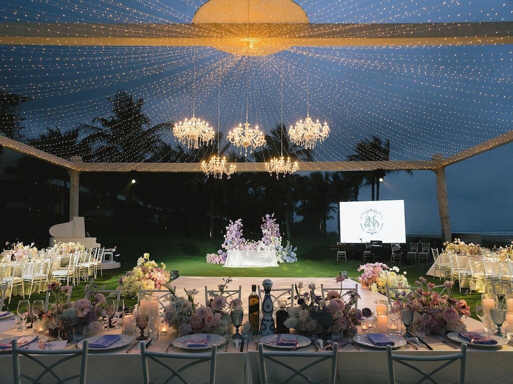 야외 결혼식 공간