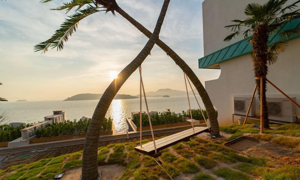 숙박 시설 구내