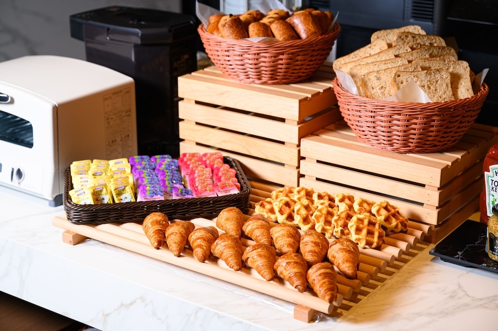 뷔페 아침 식사