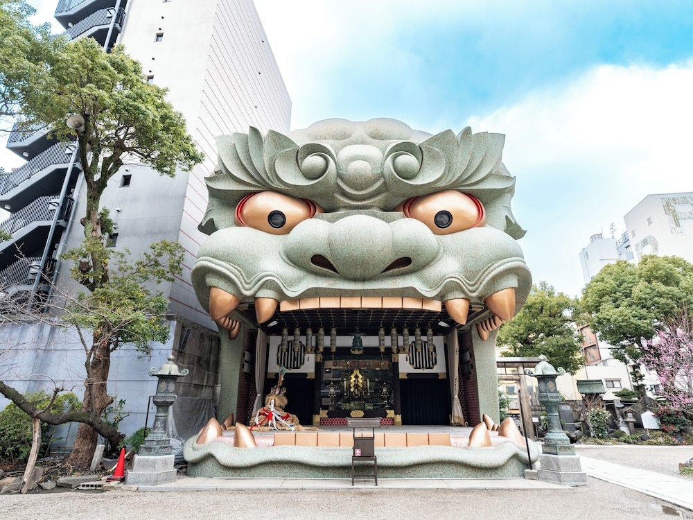 숙박 시설에서 보는 주변 전망