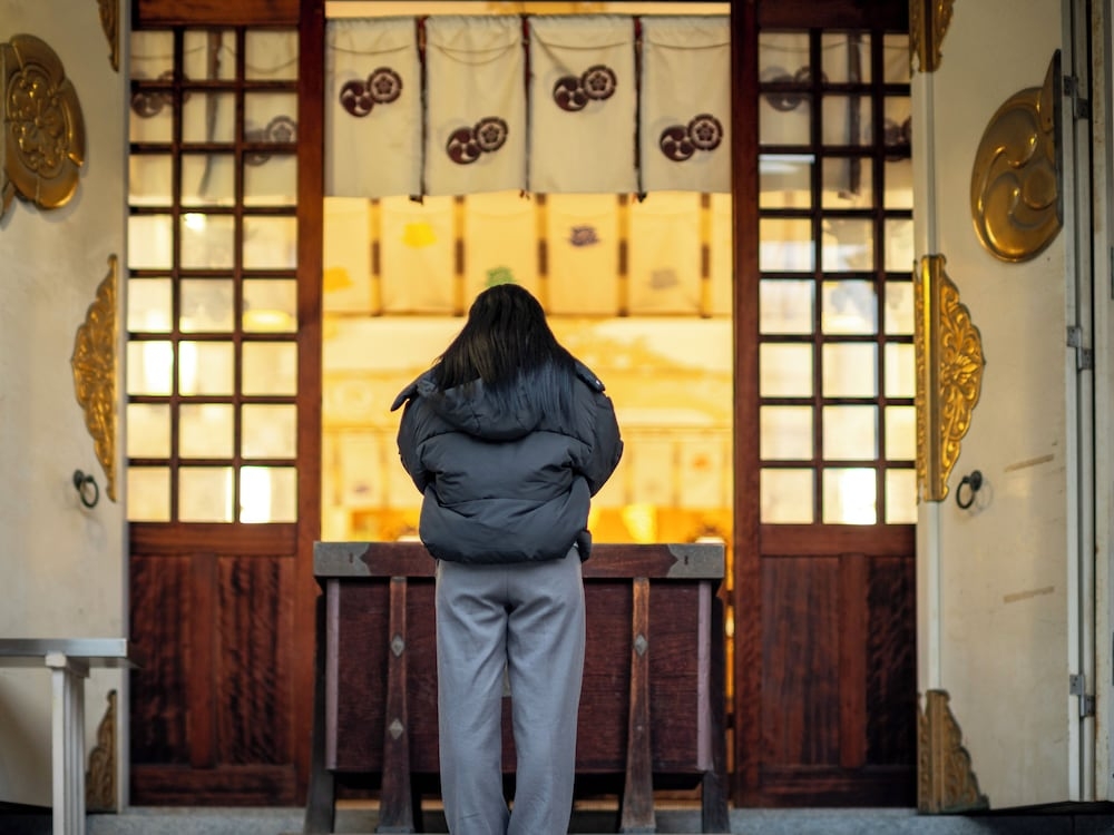 숙박 시설에서 보는 주변 전망