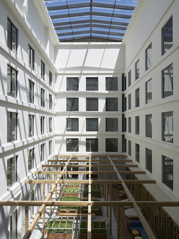 숙박 시설에서 보는 주변 전망