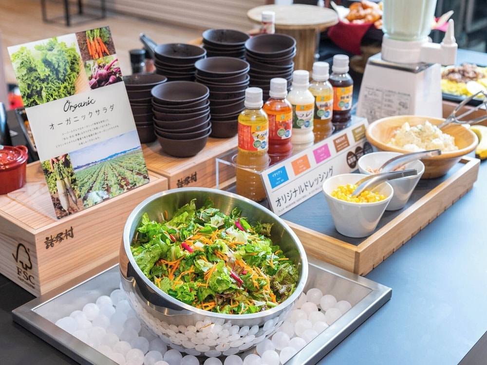 뷔페 아침 식사