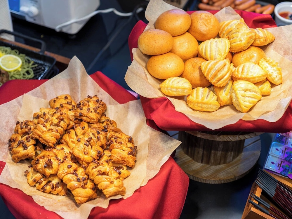 뷔페 아침 식사