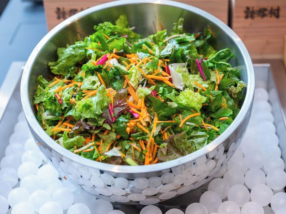 뷔페 아침 식사