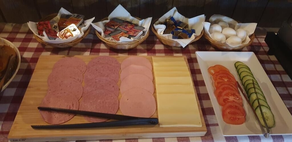 뷔페 아침 식사