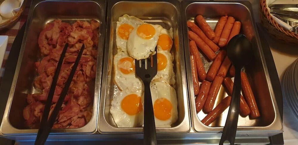 뷔페 아침 식사