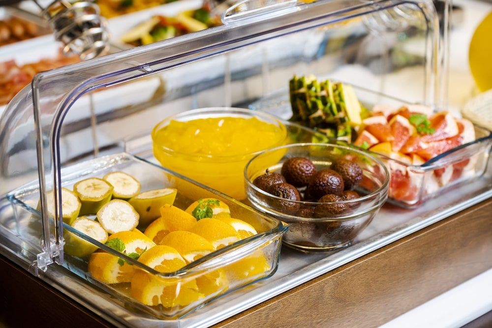 뷔페 아침 식사