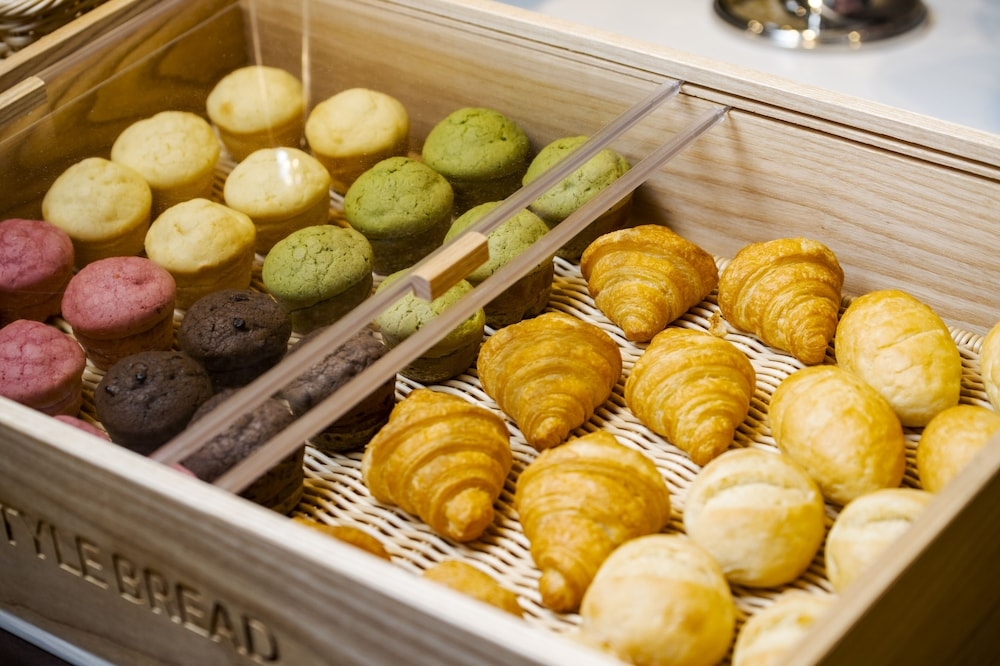 뷔페 아침 식사