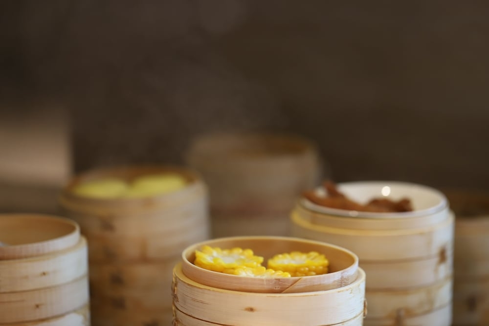 뷔페 아침 식사