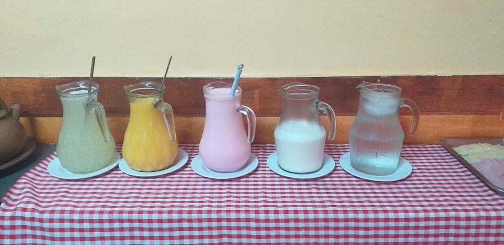 뷔페 아침 식사