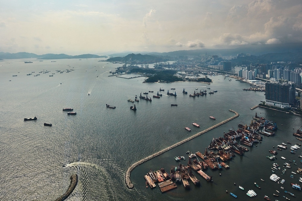 객실에서 보이는 전망