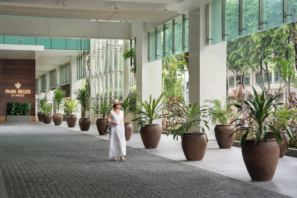숙박 시설 입구