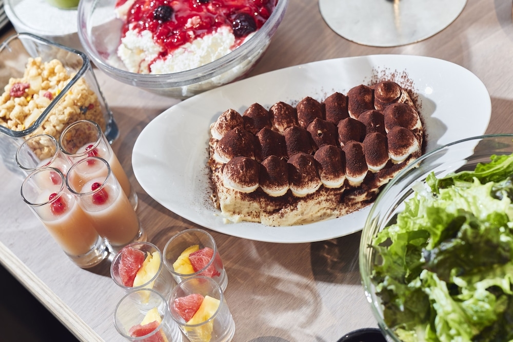 뷔페 아침 식사