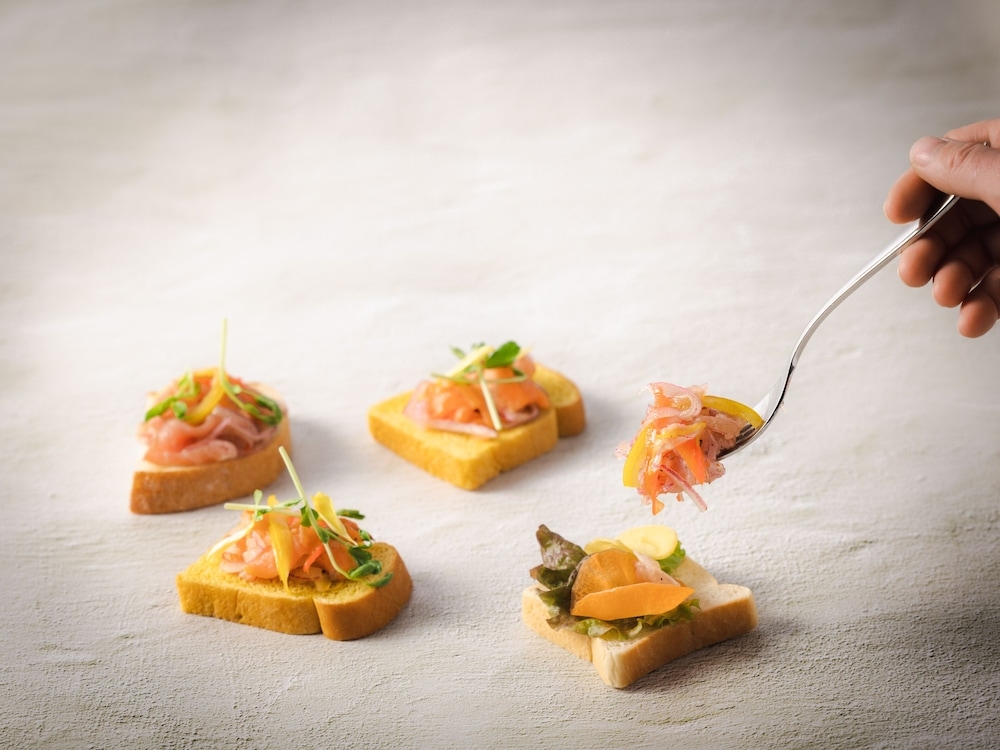 뷔페 아침 식사