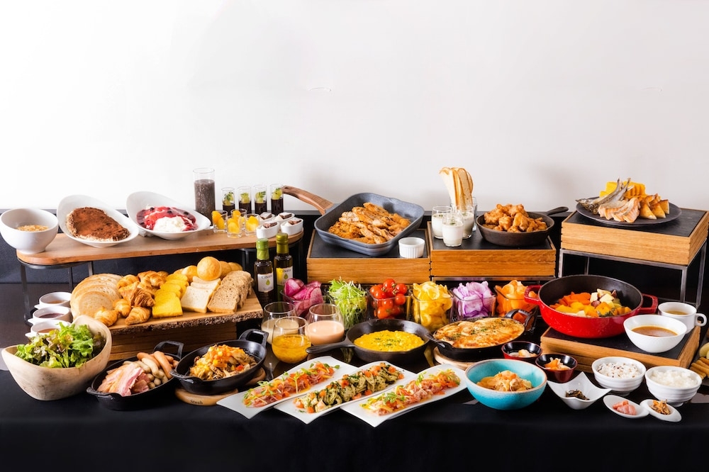 뷔페 아침 식사