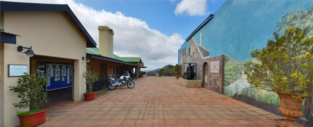 숙박 시설 입구